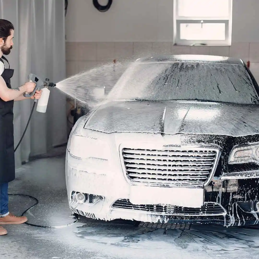 car foam wash at home